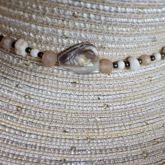 NWT women adjustable embellished Cappelli sunhat perfect for the b - Picture 9 of 9